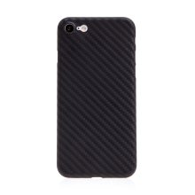 Kryt / obal WIWU pro Apple iPhone 7 / 8 / SE (2020) - karbonová textura- plastový - černý
