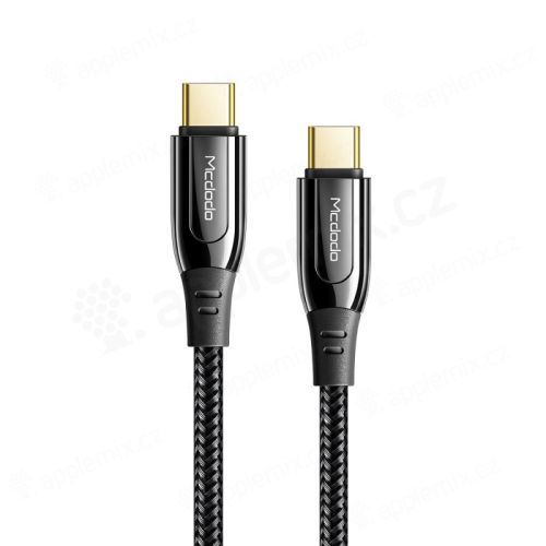Synchronizační a nabíjecí kabel BASEUS - USB-C / USB-C - 100W - tkanička - šedý - 1m