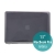 Tenké ochranné plastové puzdro pre Apple MacBook Pro 13 Retina (model A1425, A1502) - lesklé - čierne