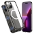 Kryt pre Apple iPhone 14 Pro Max - 360° ochrana - podpora MagSafe - sklo/kov - čierny