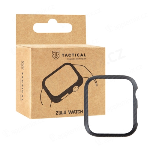 Kryt TACTICAL Zulu pre Apple Watch 41mm Series 7 - karbón - čierny