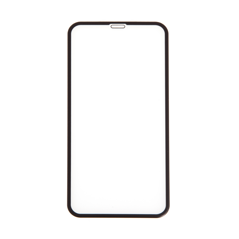 Tvrzené sklo (Tempered Glass) RURIHAI pro Apple iPhone Xr / 11 - na přední stranu - černý rámeček - 3D - 0,3mm
