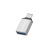 Přepojka / redukce USB-C samec na USB-A 3.0 samice - kovová - stříbrná