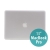 Tenký ochranný plastový obal pro Apple MacBook Pro 13 (model A1278) - matný - bílý