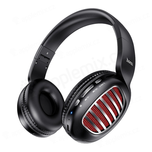 Bezdrôtové slúchadlá Bluetooth HOCO W23 - kvalitný zvuk reči - čierne
