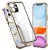Kryt pre Apple iPhone 11 - 360° ochrana - podpora MagSafe - sklo/kov - zlatý