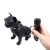 Reproduktor Bluetooth - pes buldog - prehrávanie cez USB-A / Micro SD - 5 W + mikrofón - čierny