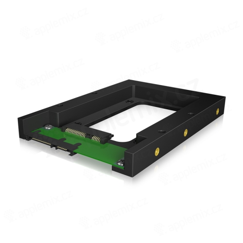 Rámeček / redukce ICY BOX IB-2538StS 2,5" na 3,5" SATA III pro SSD a HDD - plastový - černý