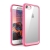 Kryt pro Apple iPhone 7 / 8 / SE (2020) - odolné hrany - plastový / gumový - průhledný / růžový
