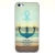 Plastový kryt pro Apple iPhone 5C - kotva & moře - světle modrý