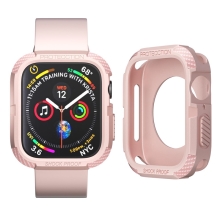 Kryt pro Apple Watch 44mm / 45mm - gumový - pískově růžový