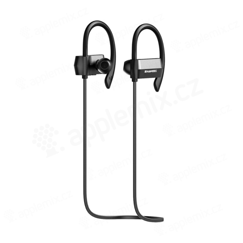 Sluchátka HAWEEL sportovní Bluetooth 4.1 s ovládáním a mikrofonem - černá