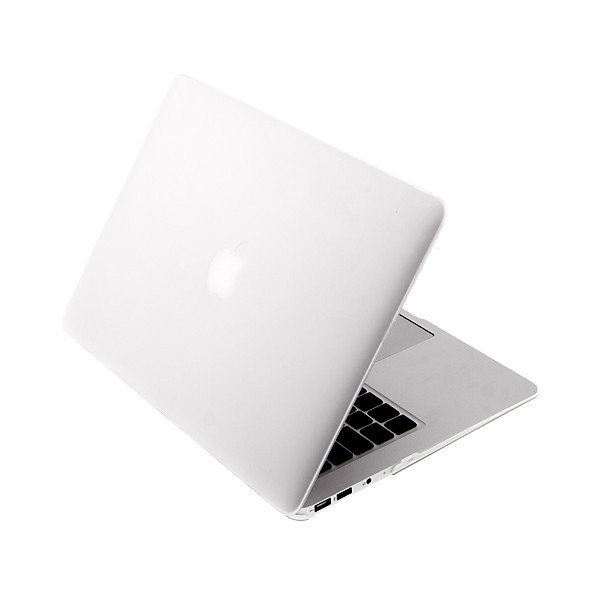 Tenký ochranný plastový obal pro Apple MacBook Air 13.3 - matný - bílý