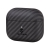 TACTICAL Aramidové puzdro pre Apple AirPods 3 - ultratenké - karbónové - čierne