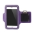 Športové puzdro pre Apple iPhone 6 / 6S - fialové s reflexným prúžkom
