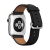 Remienok pre Apple Ultra 49 mm / Watch 4 / 5 / 6 / SE / 42 mm 1 / 2 / 3 - kožený - čierny