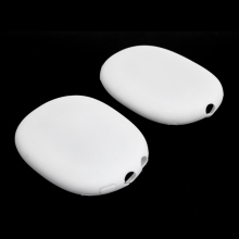 Kryty náušníků pro Apple AirPods Max - silikonové - bílé