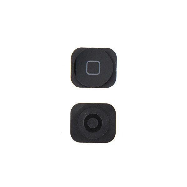 Tlačítko Home Button pro Apple iPhone 5 / 5C - černé - kvalita A+