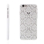 Plastový kryt pro Apple iPhone 6 / 6S - vzor damašek - bílý