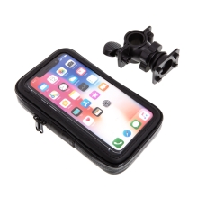 Sportovní pouzdro na kolo / motorku pro Apple iPhone X / Xs / 11 Pro - se zipem - voděodolné - černé