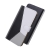Pouzdro pro Apple iPhone 11 - umělá kůže - trojbarevné provedení - černé / šedé / bílé