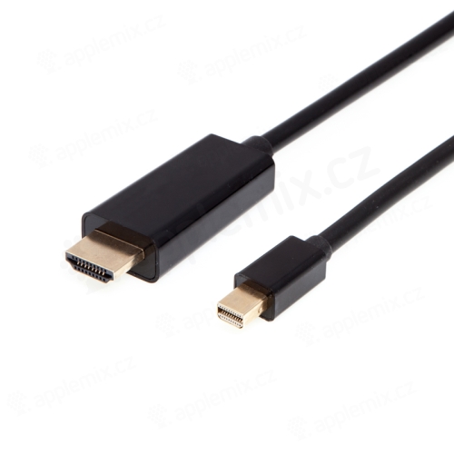 Kábel HDMI na Mini Display port / Thunderbolt - prepojovací - čierny - 5 m