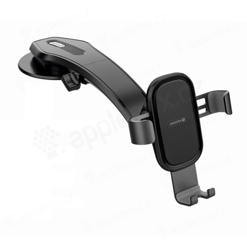 Držiak do auta SWISSTEN G1-R1 pre Apple iPhone - automatické upevnenie - prísavka na palubnú dosku - čierny