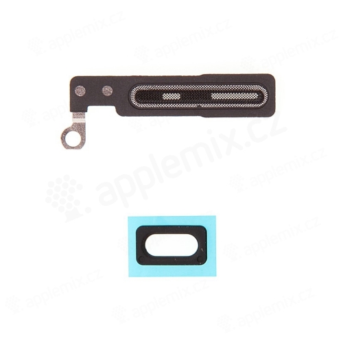Protiprachová mriežka + silikónová rukoväť pre horný reproduktor / slúchadlá pre Apple iPhone 7 - Kvalita A+