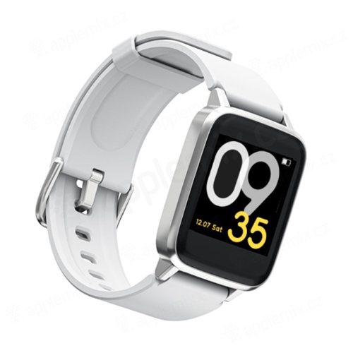 Fitness chytré hodinky XIAOMI HAYLOU LS01 - krokoměr / měřič tepu - Bluetooth - vodotěsné - bílé