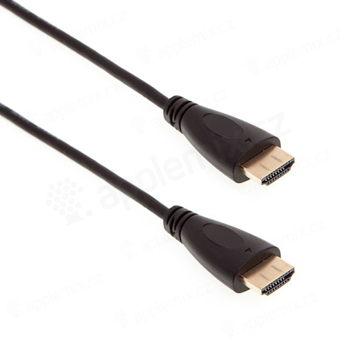 Prepojovací kábel HDMI samec - HDMI samec - čierny - 5 m
