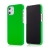 Kryt pre Apple iPhone 12 mini - plastový - mäkčený povrch - zelený