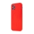 Kryt pre Apple iPhone 12 Pro - Podpora MagSafe - silikónový - červený