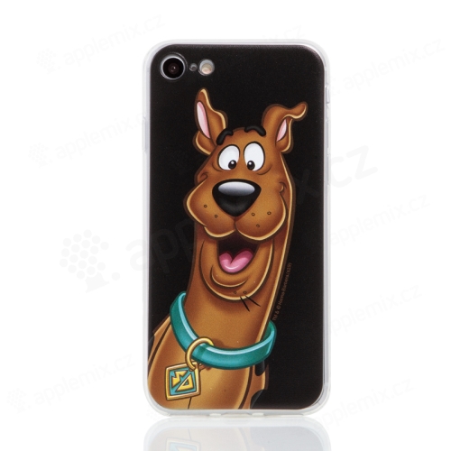 Kryt Scooby Doo pre Apple iPhone 7 / 8 / SE (2020) / SE (2022) - gumový - čierny
