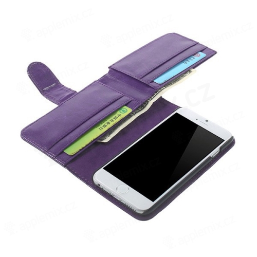 Peněženka s prostorem pro umístění Apple iPhone 6 / 6S - fialová