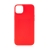 Kryt SWISSTEN Soft Joy pre Apple iPhone 14 Plus - príjemný na dotyk - silikónový - červený