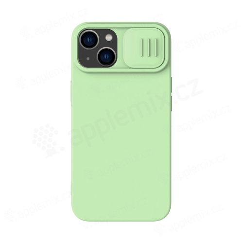 Kryt NILLKIN CamShield pre Apple iPhone 14 Plus - Kryt fotoaparátu - Silikónový - Zelený