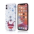 Kryt pre Apple iPhone 11 - Santa Claus a snehové vločky - gumový