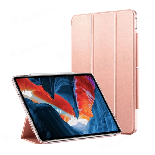 ESR puzdro pre Apple iPad 12,9" (2021) - stojan + priehradka na Apple Pencil - Ružovo zlaté