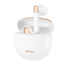 Bezdrátová Bluetooth sluchátka BASEUS Encok W2 - bílá