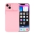 Sklíčko pre Apple iPhone 14 Plus - Kryt fotoaparátu - Pohodlný na dotyk - Gumový - Ružový