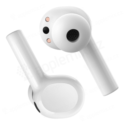 Sluchátka Bluetooth bezdrátová BELKIN Soundform Freedom - TWS - Qi nabíjení - špunty - bílá