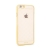 Kryt HOCO pro Apple iPhone 6 / 6S plastový - průhledný s jemnou zlatou ozdobou