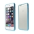 Plastovo-gumový rám / nárazník pre Apple iPhone 6 Plus / 6S Plus - modrý