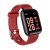 Fitness chytré hodinky Lemonda - tlakoměr / krokoměr / měřič tepu - Bluetooth - červené