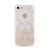 Kryt pro Apple iPhone 7 / 8 - gumový - průhledný - bílá mandala