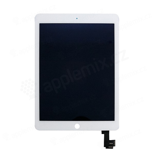 LCD panel / displej + dotyková plocha pre Apple iPad Air 2 - biely - kvalita A+
