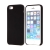 Kryt pro Apple iPhone 5 / 5S / SE - gumový - příjemný na dotek - černý