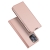 Puzdro DUX DUCIS pre Apple iPhone 14 Pro Max - stojan - umelá koža - ružové