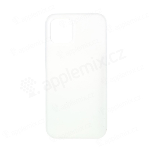 Kryt pre Apple iPhone 12 - Ultratenký - Plastový - Biely