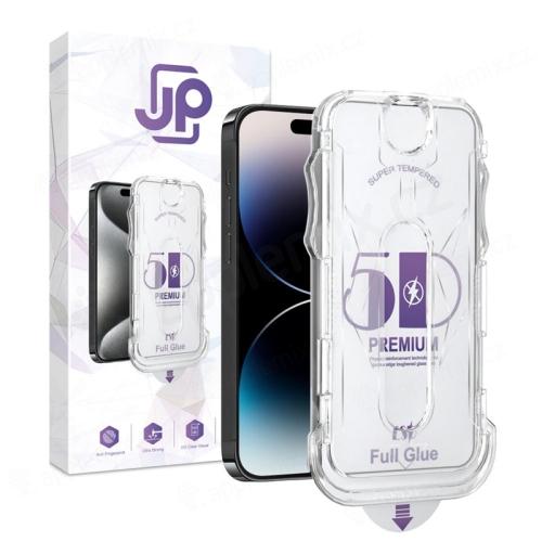 Tvrzené sklo (Tempered Glass) JP Dust Free pro Apple iPhone 14 Pro + aplikátor